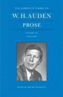 bokomslag The Complete Works of W. H. Auden: Prose, Volume III