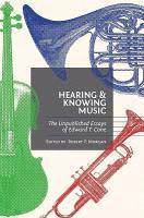 bokomslag Hearing and Knowing Music