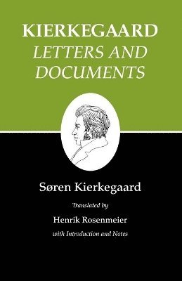 Søren Kierkegaard, Henrik Rosenmeier - Letters and Documents, Häftad