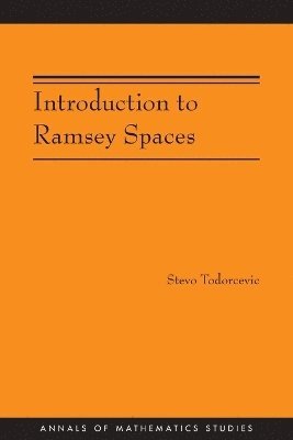 Stevo Todorcevic - Introduction to Ramsey Spaces, Häftad