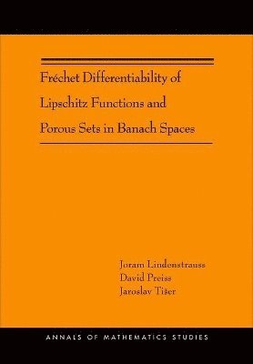 bokomslag Frchet Differentiability of Lipschitz Functions and Porous Sets in Banach Spaces