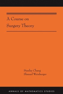 Stanley Chang, Shmuel Weinberger - Course on Surgery Theory, Inbunden