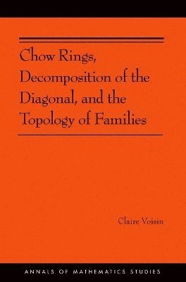 bokomslag Chow Rings, Decomposition of the Diagonal, and the Topology of Families (AM-187)