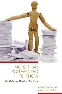Omri Ben-Shahar, Carl E. Schneider - More Than You Wanted to Know, Inbunden