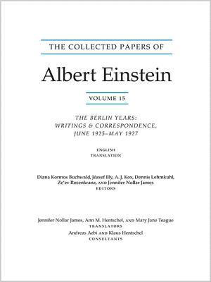 Albert Einstein, Diana Kormos Buchwald, József Illy, A. J. Kox, Dennis Lehmkuhl, Ze’ev Rosenkranz, Jennifer Nollar James, Jozsef Illy, Professor Ze’ev Rosenkranz - Collected Papers of Albert Einstein, Volume 15 (Translation Supplement), Häftad