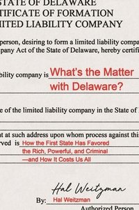 bokomslag Whats the Matter with Delaware?