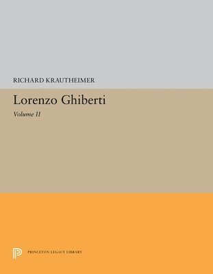 Richard Krautheimer - Lorenzo Ghiberti, Häftad