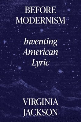 Virginia Jackson - Before Modernism, Häftad