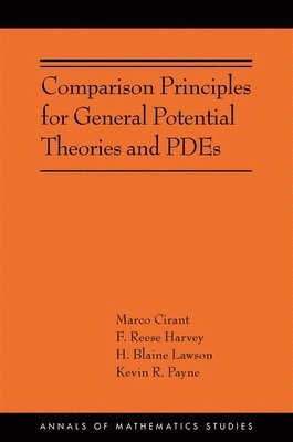 bokomslag Comparison Principles for General Potential Theories and PDEs