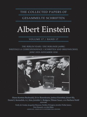 The Collected Papers of Albert Einstein, Volume 17 (Documentary Edition) 1