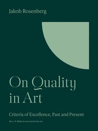 bokomslag On Quality in Art