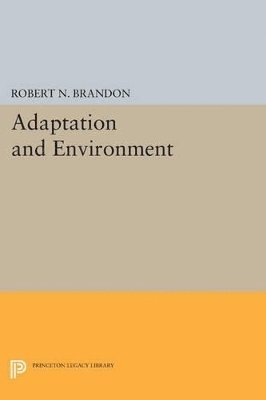 bokomslag Adaptation and Environment