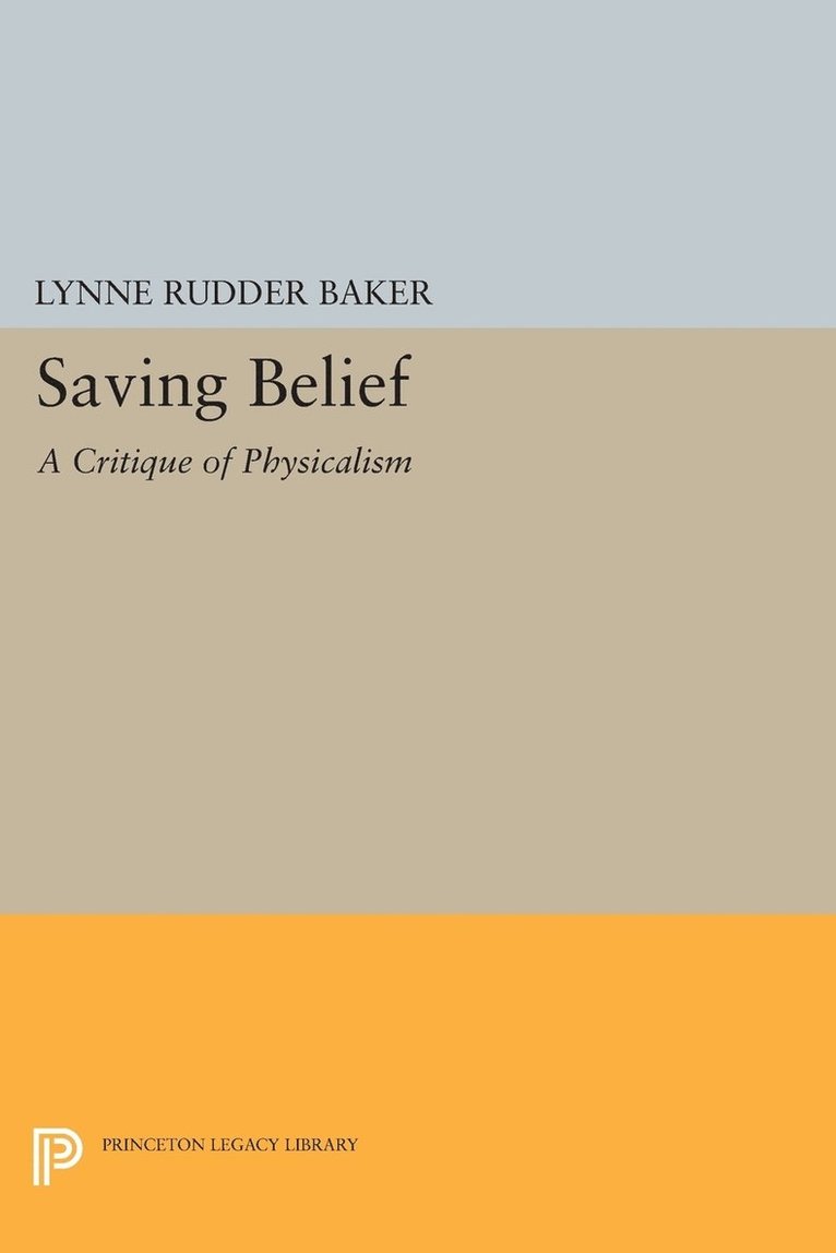 Saving Belief 1