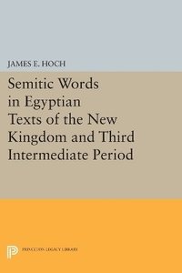 bokomslag Semitic Words in Egyptian Texts of the New Kingdom and Third Intermediate Period