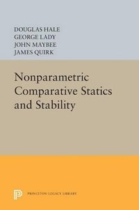 bokomslag Nonparametric Comparative Statics and Stability