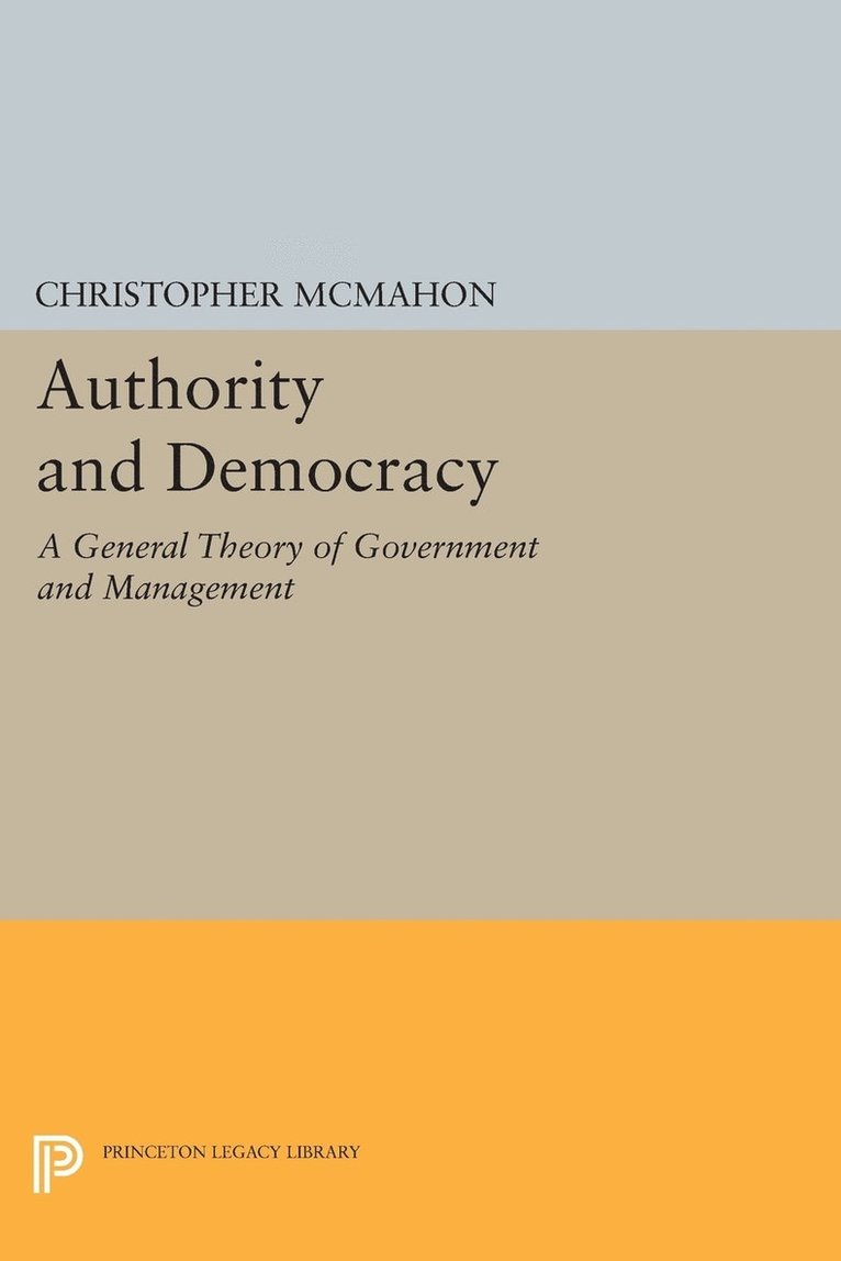 Authority and Democracy 1