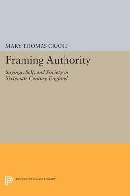Mary Thomas Crane - Framing Authority, Häftad