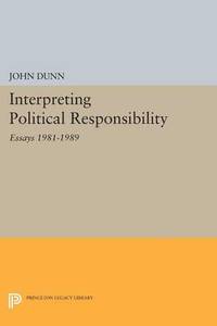 bokomslag Interpreting Political Responsibility