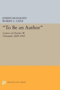 bokomslag &quot;To Be an Author&quot;