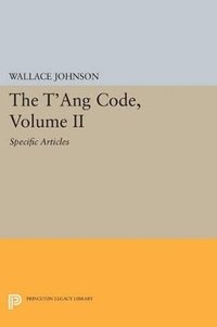 bokomslag The T'ang Code, Volume II