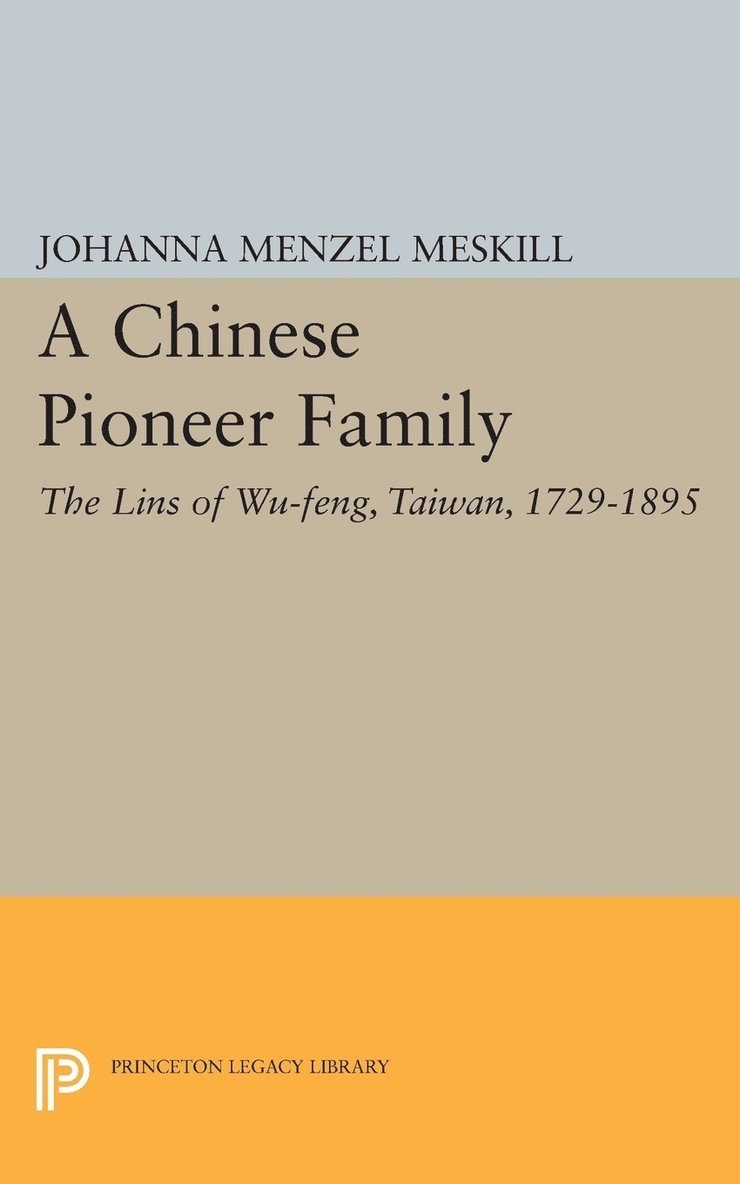 A Chinese Pioneer Family 1