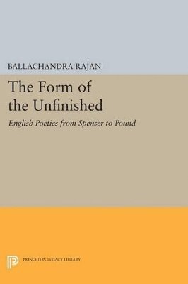 bokomslag The Form of the Unfinished