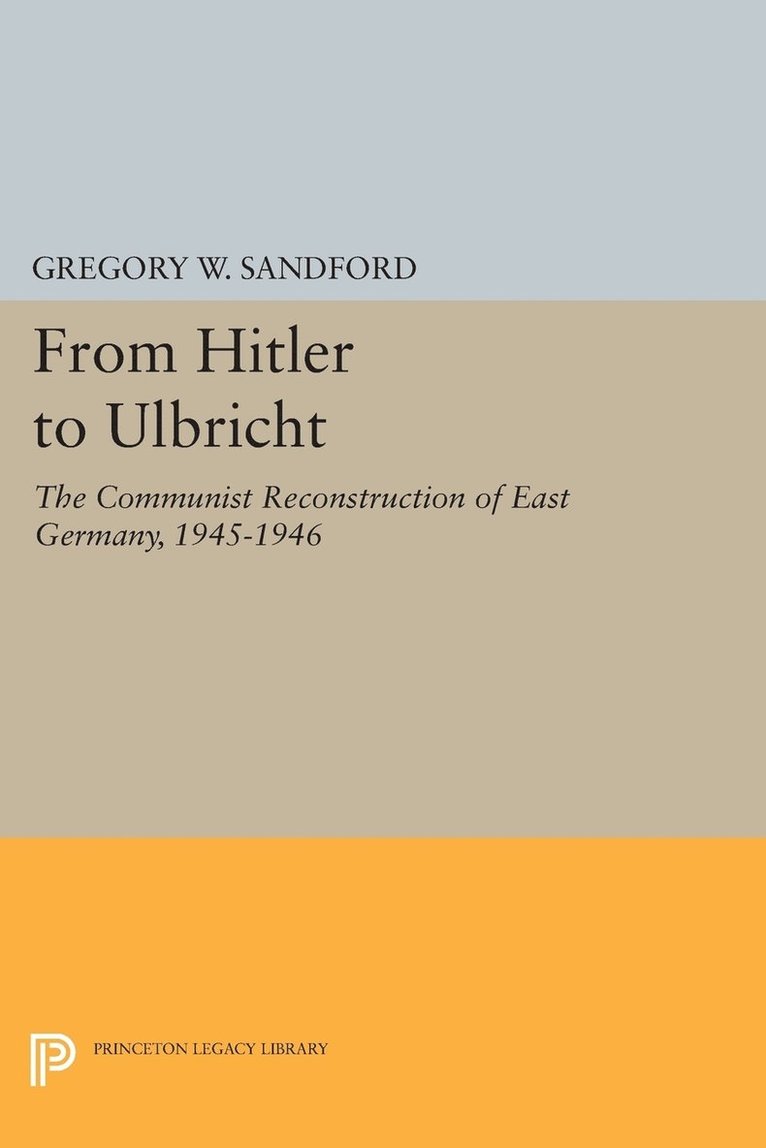 From Hitler to Ulbricht 1