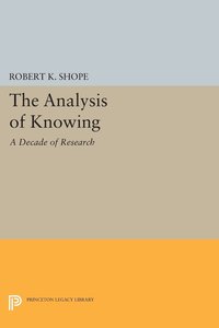 bokomslag The Analysis of Knowing