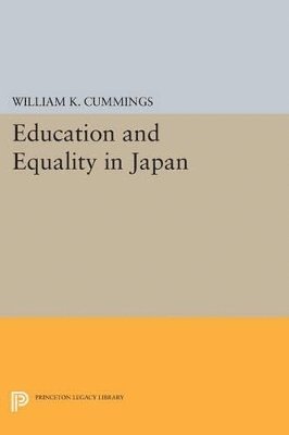 bokomslag Education and Equality in Japan