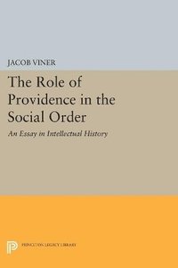 bokomslag The Role of Providence in the Social Order