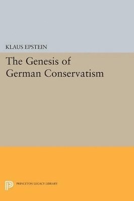 The Genesis of German Conservatism 1