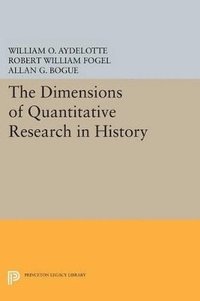 bokomslag The Dimensions of Quantitative Research in History