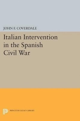 bokomslag Italian Intervention in the Spanish Civil War