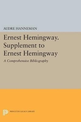 bokomslag Ernest Hemingway. Supplement to Ernest Hemingway