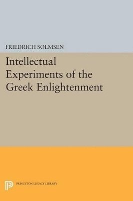 bokomslag Intellectual Experiments of the Greek Enlightenment