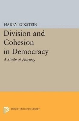 bokomslag Division and Cohesion in Democracy