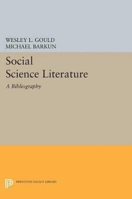 bokomslag Social Science Literature