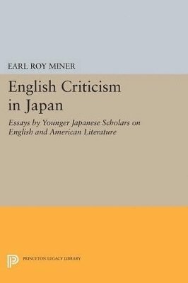 bokomslag English Criticism in Japan