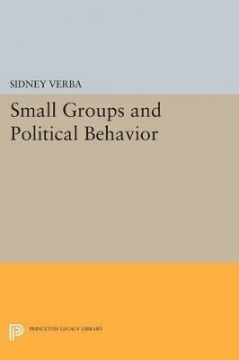 Sidney Verba - Small Groups and Political Behavior, Häftad