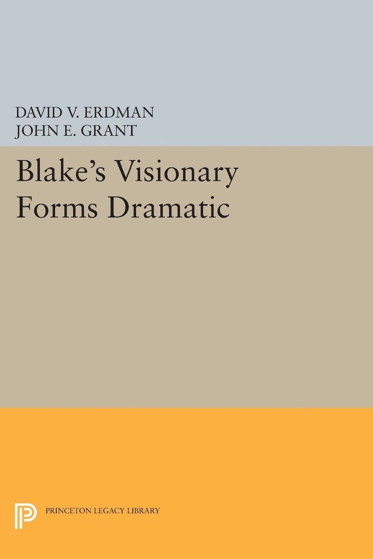 Blake's Visionary Forms Dramatic 1