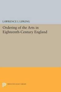 bokomslag Ordering of the Arts in Eighteenth-Century England