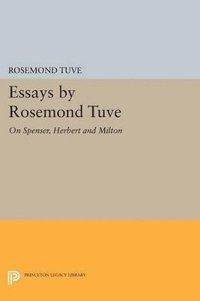 bokomslag Essays by Rosemond Tuve