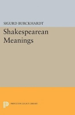 bokomslag Shakespearean Meanings