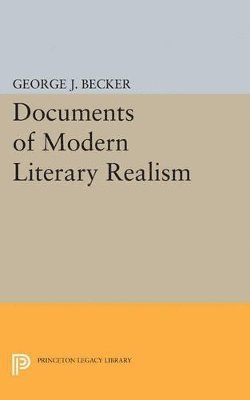 George Joseph Becker - Documents of Modern Literary Realism, Häftad