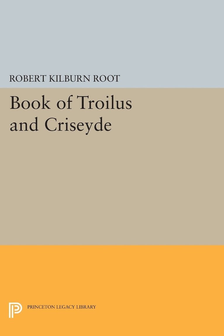 Book of Troilus and Criseyde 1