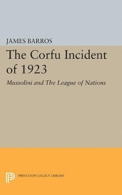 James Barros - Corfu Incident of 1923, Häftad