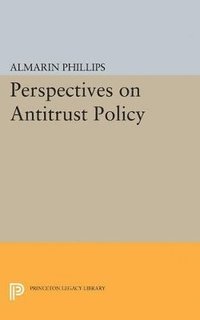 bokomslag Perspectives on Antitrust Policy