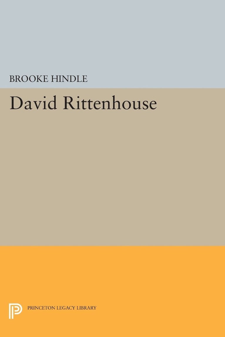 Brooke Hindle - David Rittenhouse, Häftad