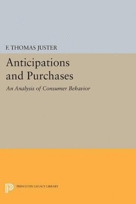 bokomslag Anticipations and Purchases