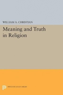 bokomslag Meaning and Truth in Religion